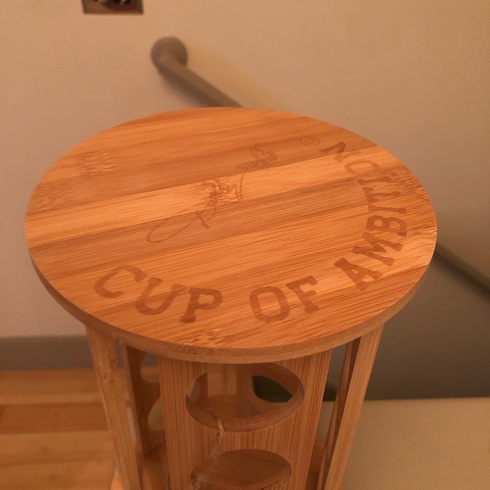 Dolly Parton theme wooden k cup holder
